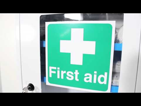 First Aid Clear Door, Single Depth Cabinet