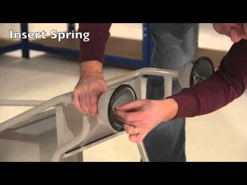 Classic Plus Colour Steps with 4 Tread Clamps Rubber Treads