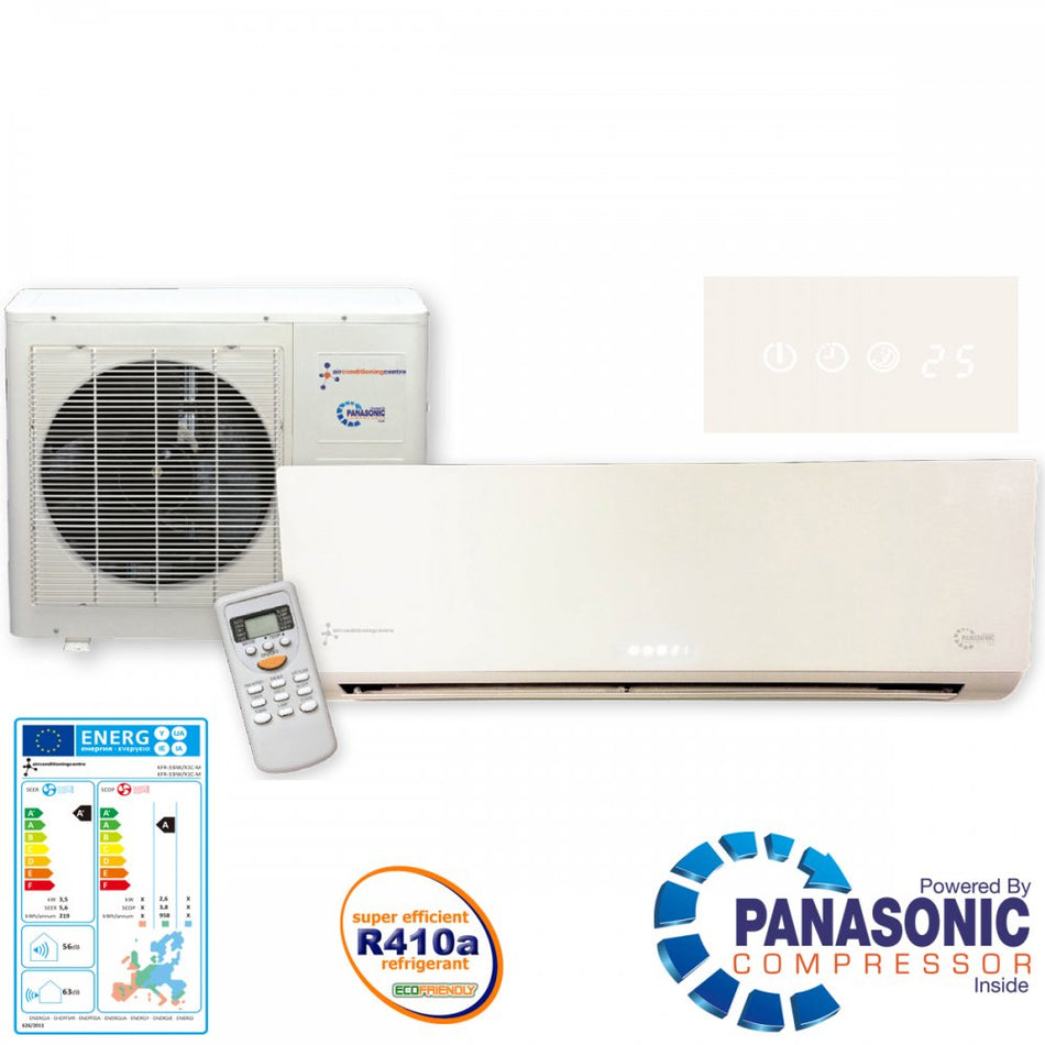 12k BTU's Inverter Wall Split Air Conditioning Complete System KFR-33IW/X1C Alexa Google