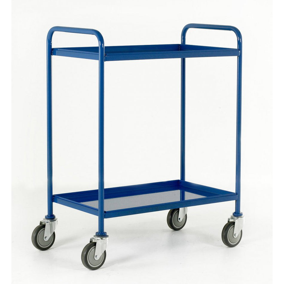 Tray Trolleys Small & Large with 2 or 3 Trays