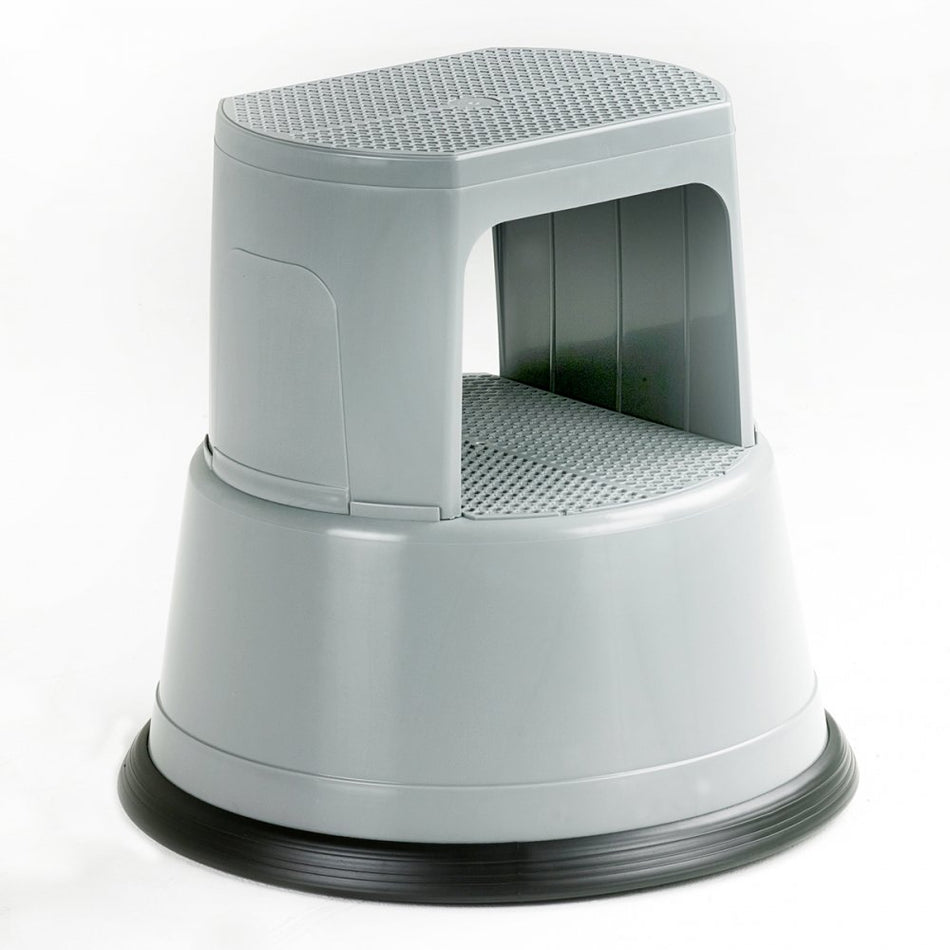 Round Heavy Duty Plastic Kick Step or Kick Stool