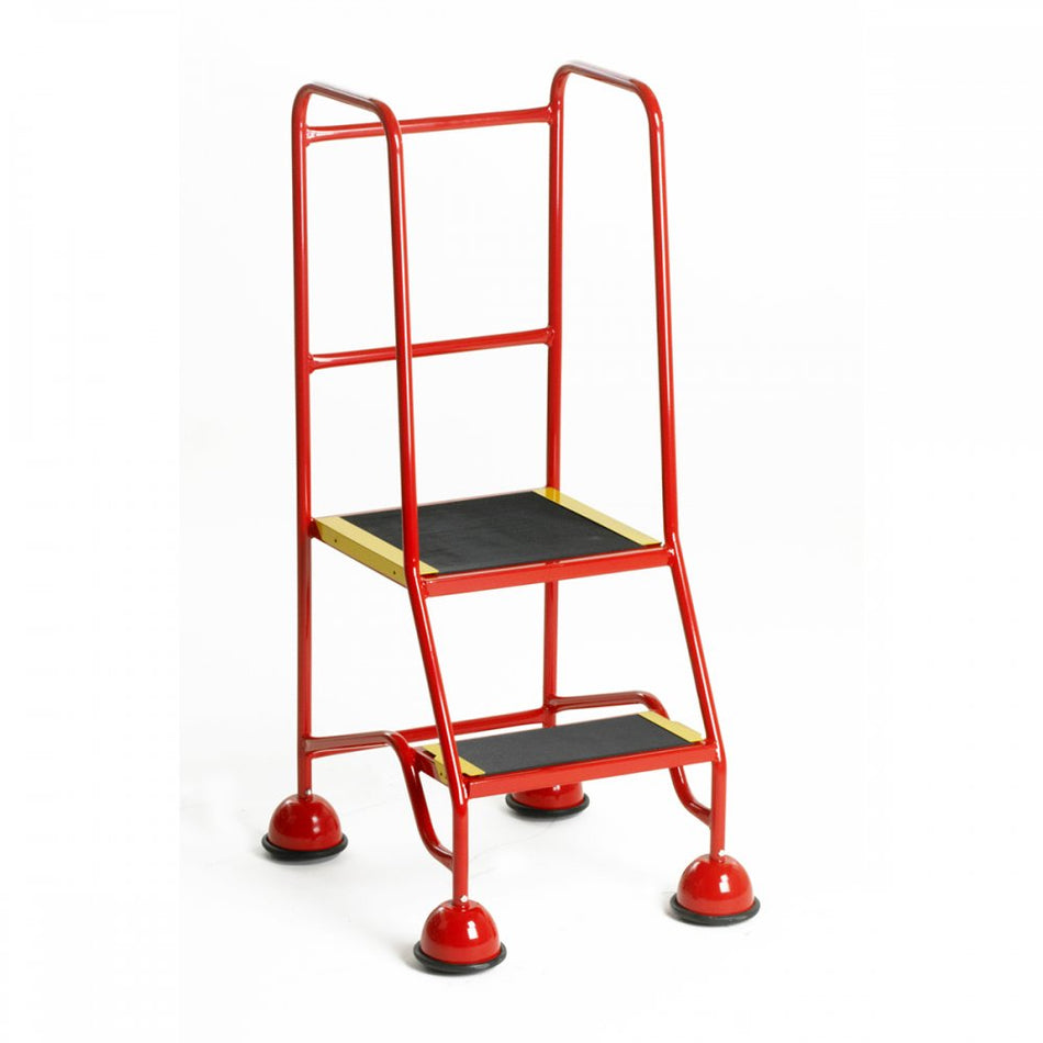 Classic Plus Colour 2 Steps with Tread Clamps Rubber Treads