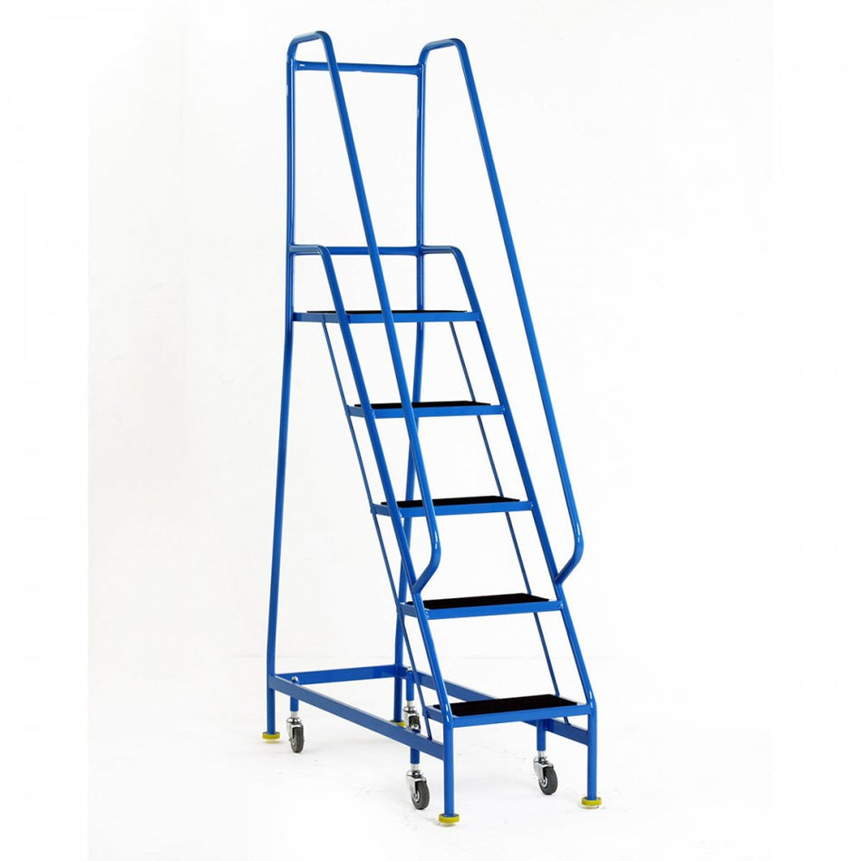 Narrow Aisle Spring Loaded 5 Steps Rubber Treads
