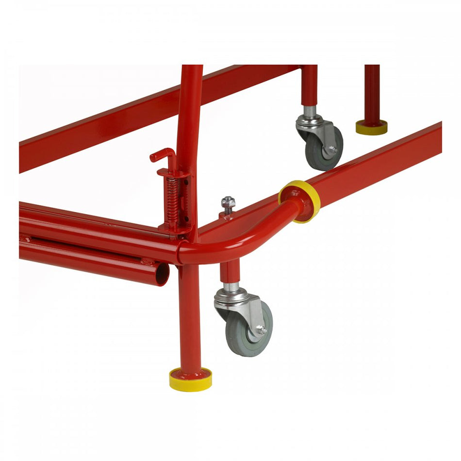 BS Narrow Aisle Spring Loaded 2 Steps Rubber Treads to BS EN131-7