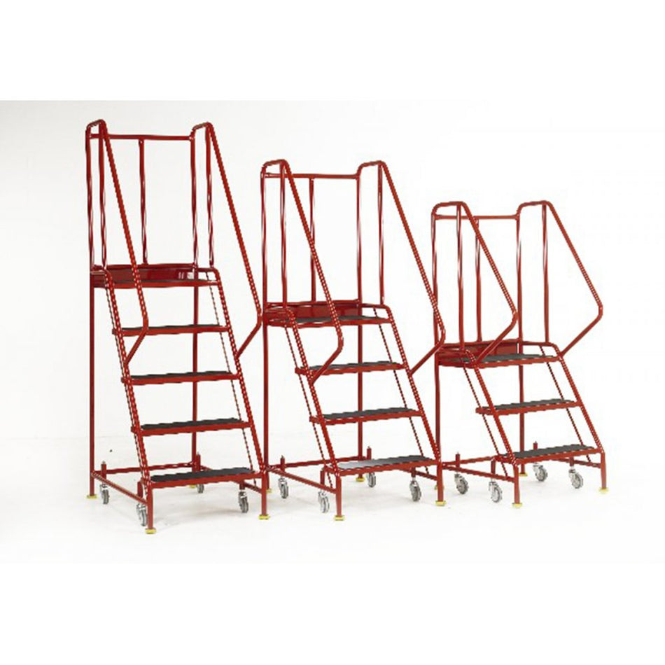 Premier Commercial 3 Steps with Retracting Castors