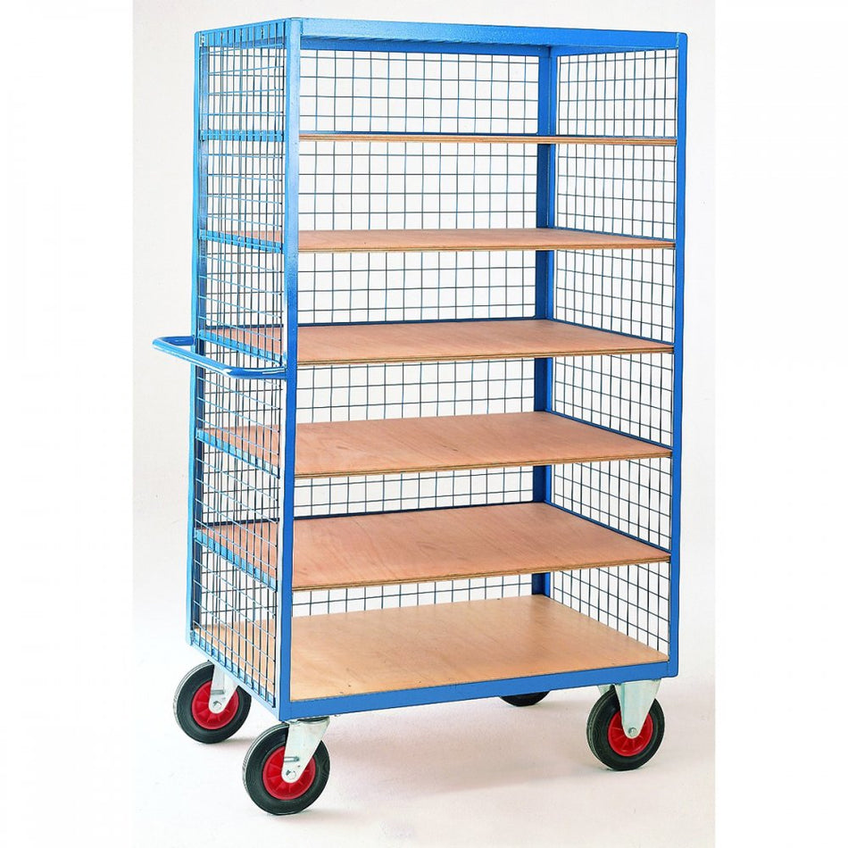 Shelf Truck with Mesh Superstructure