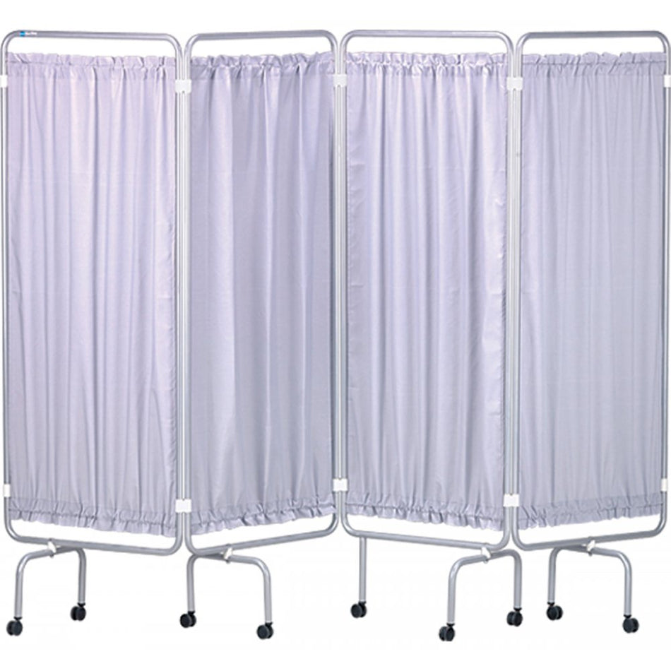 Medical Screen & Curtains White Epoxy Frame