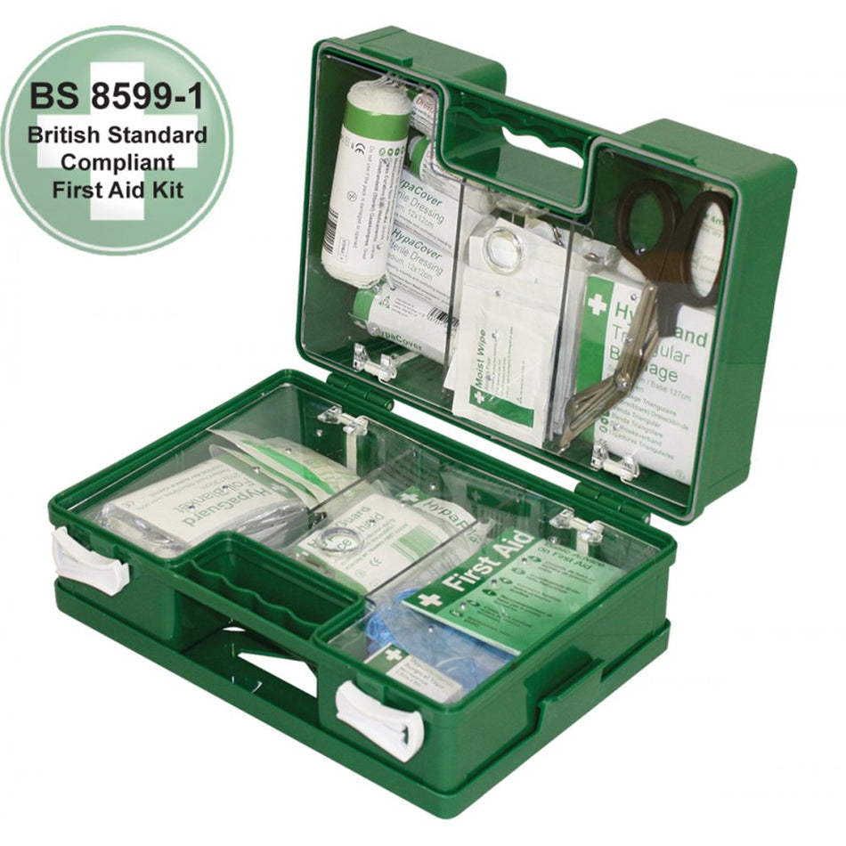 Workplace Deluxe First Aid Kit British Standard Compliant 1 to 50 People