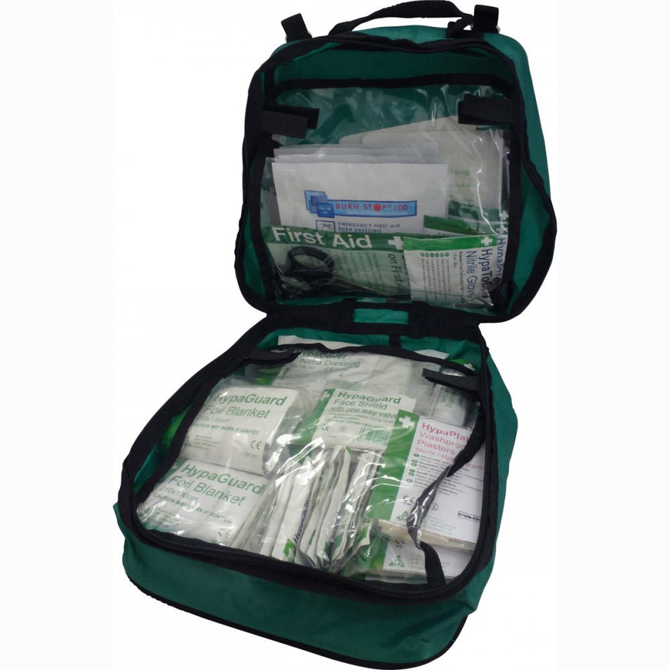 Vehicle First Aid Kit in Grab Bag 1 to 50 People