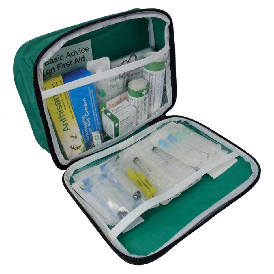 Basic Foreign Travel Kit in Nylon Pouch