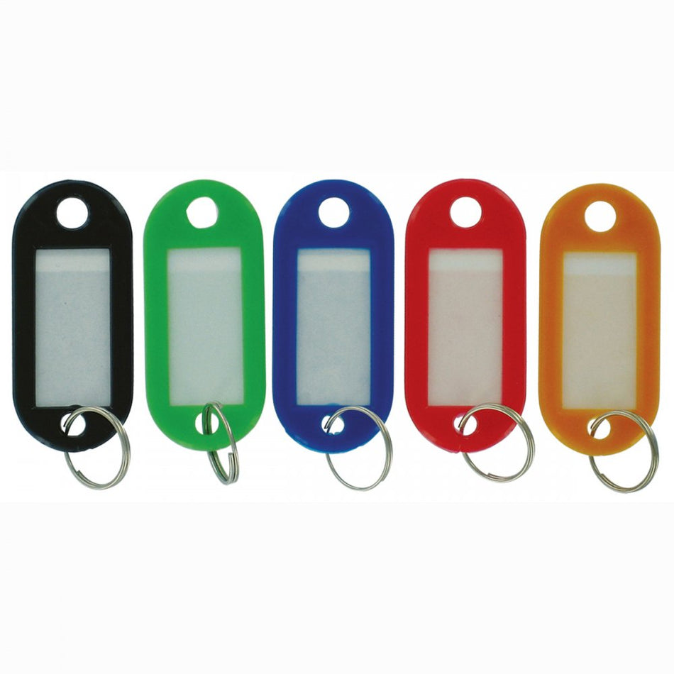 Coloured Short 22mm Security Key Fobs 4 Pack Sizes from 50 to 200