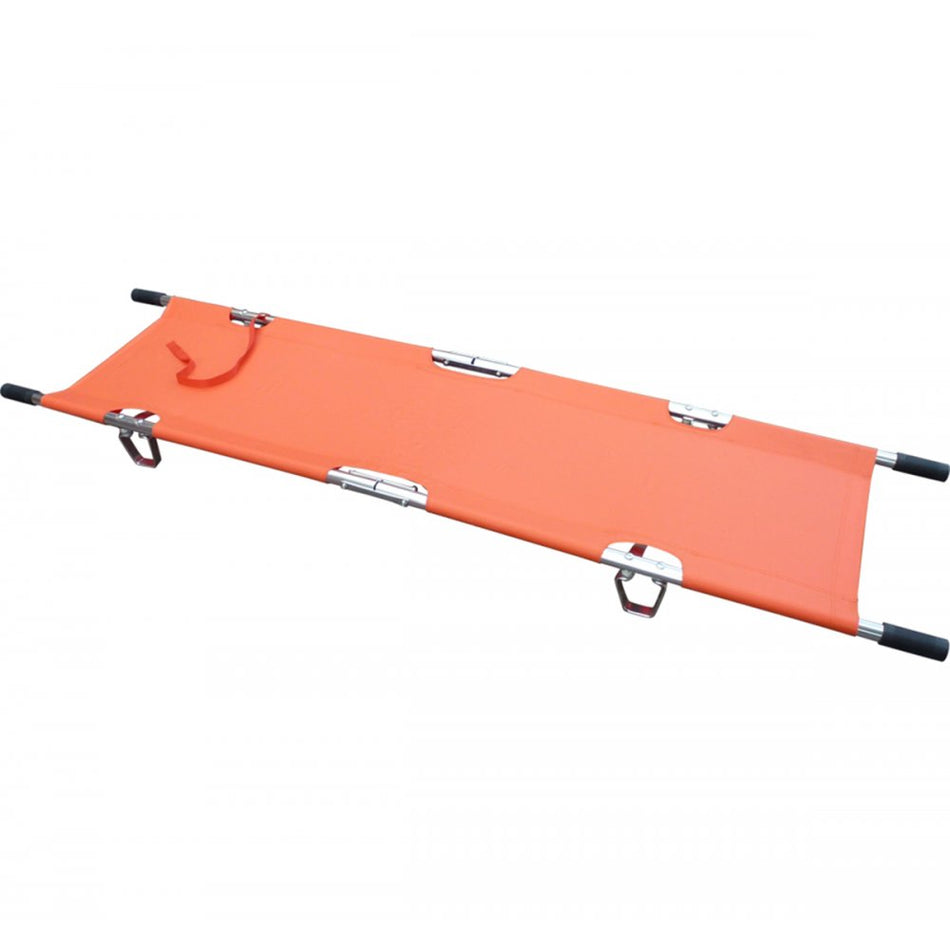 Emergency Stretcher 2 Fold With Carry Bag Orange