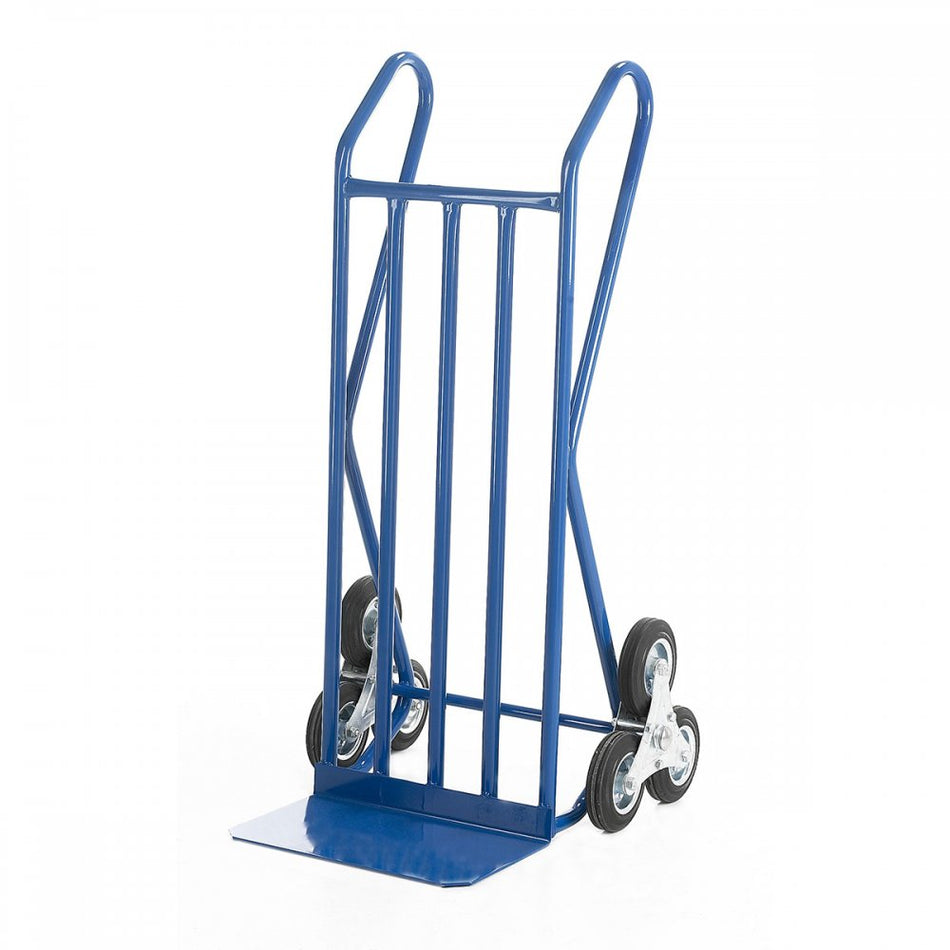 Open Loop Handle Stairclimber with Fixed Toe Plate Solid Tyres 250kg Capacity