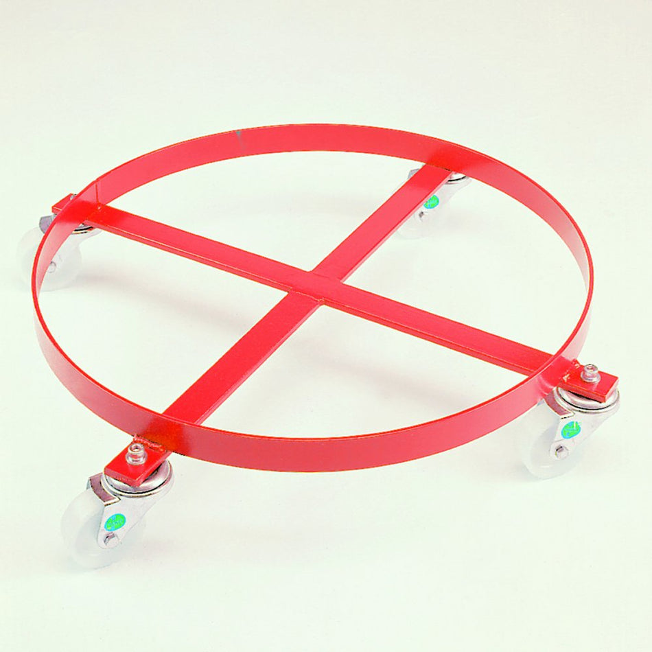 Circular Drum Dolly takes up to 610mm wide Drums