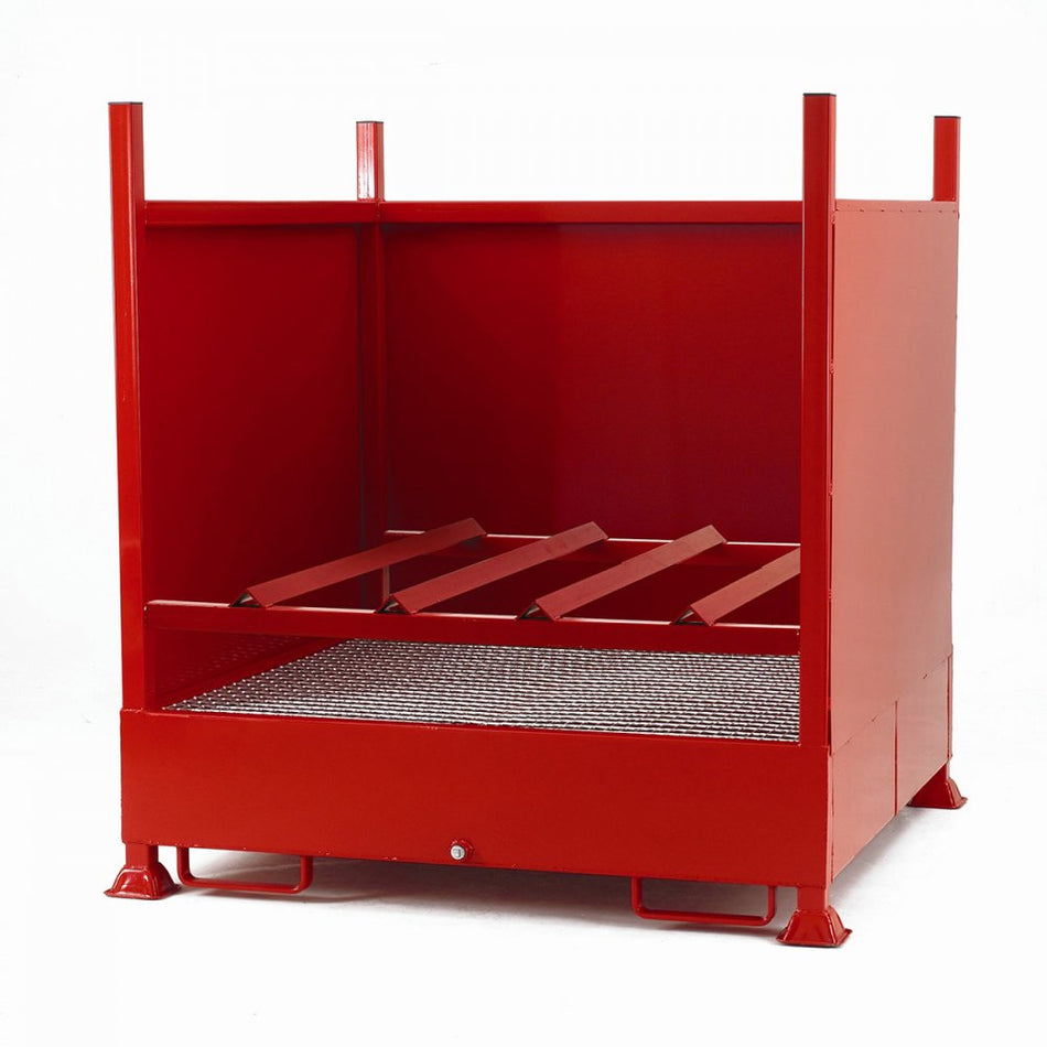 3 Sided Drum Sump - 2 Horizontal Drums