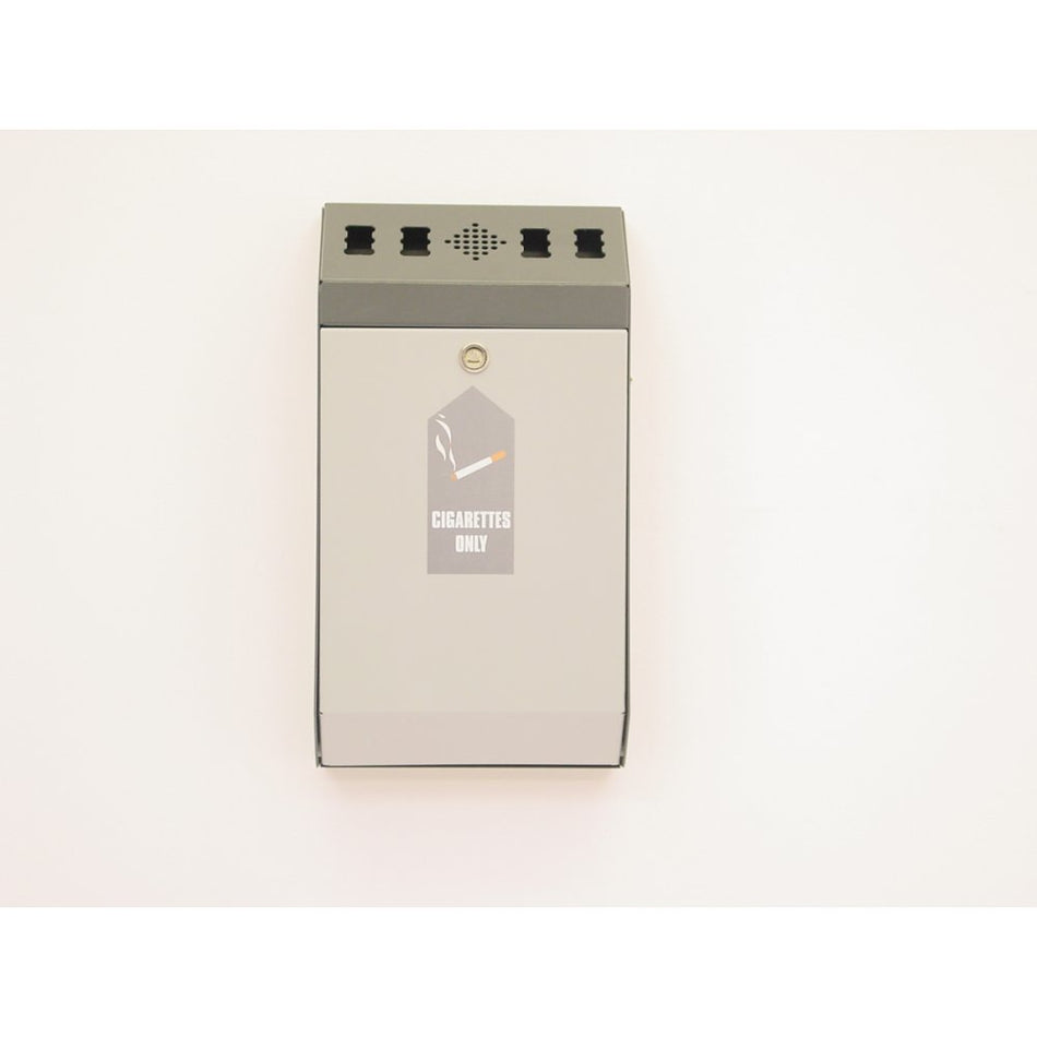 Stainless Steel Wall Mounted Cigarette Bin