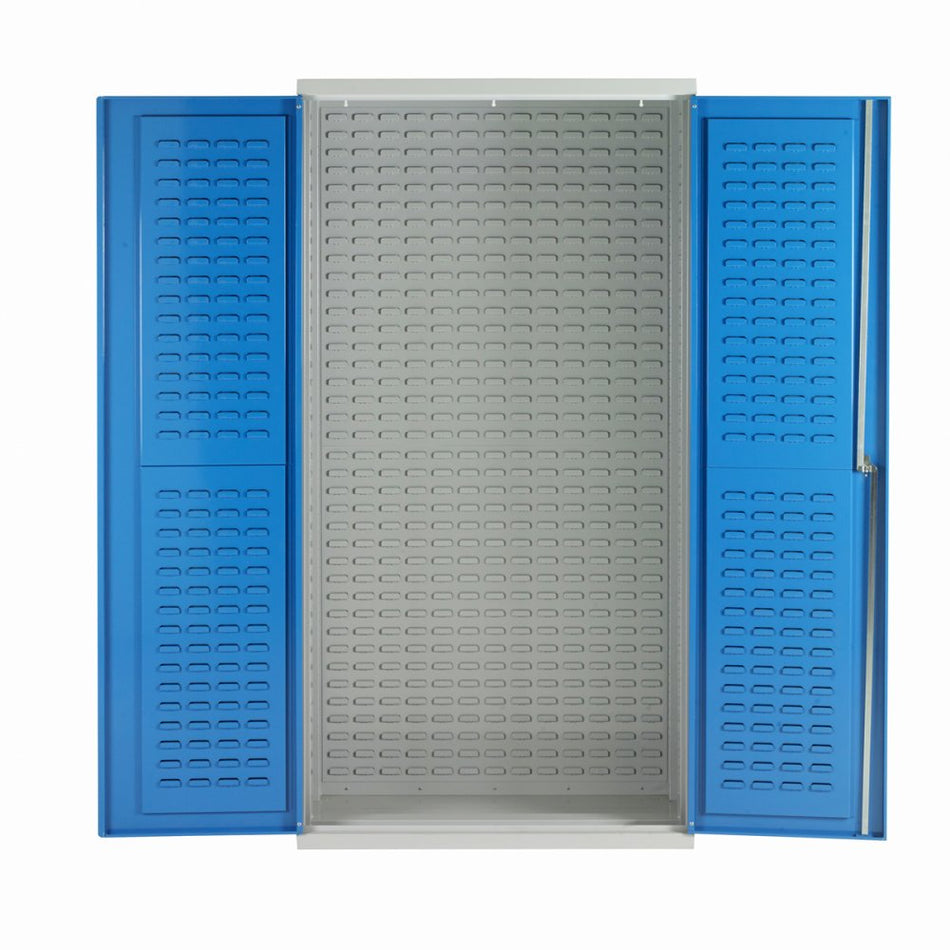 Empty Bin Cabinets Louvre Support - Heavy Duty Steel Storage Solution