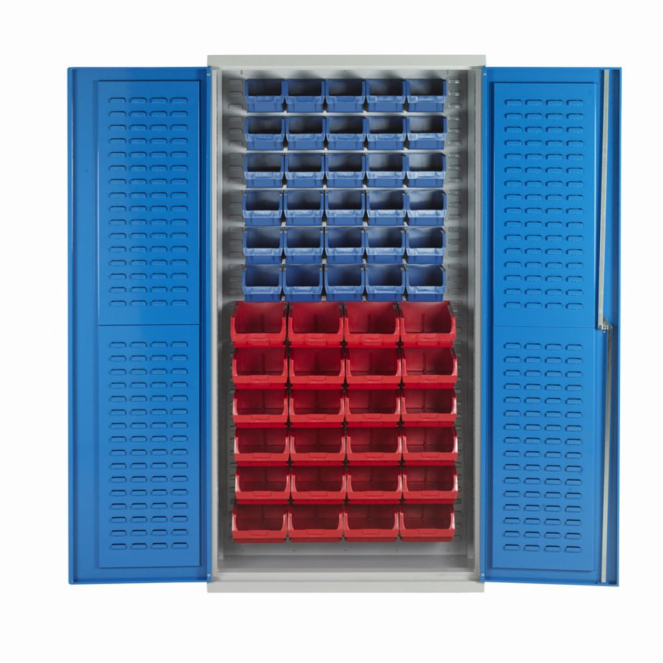 54 Bin Cabinets Louvre Support