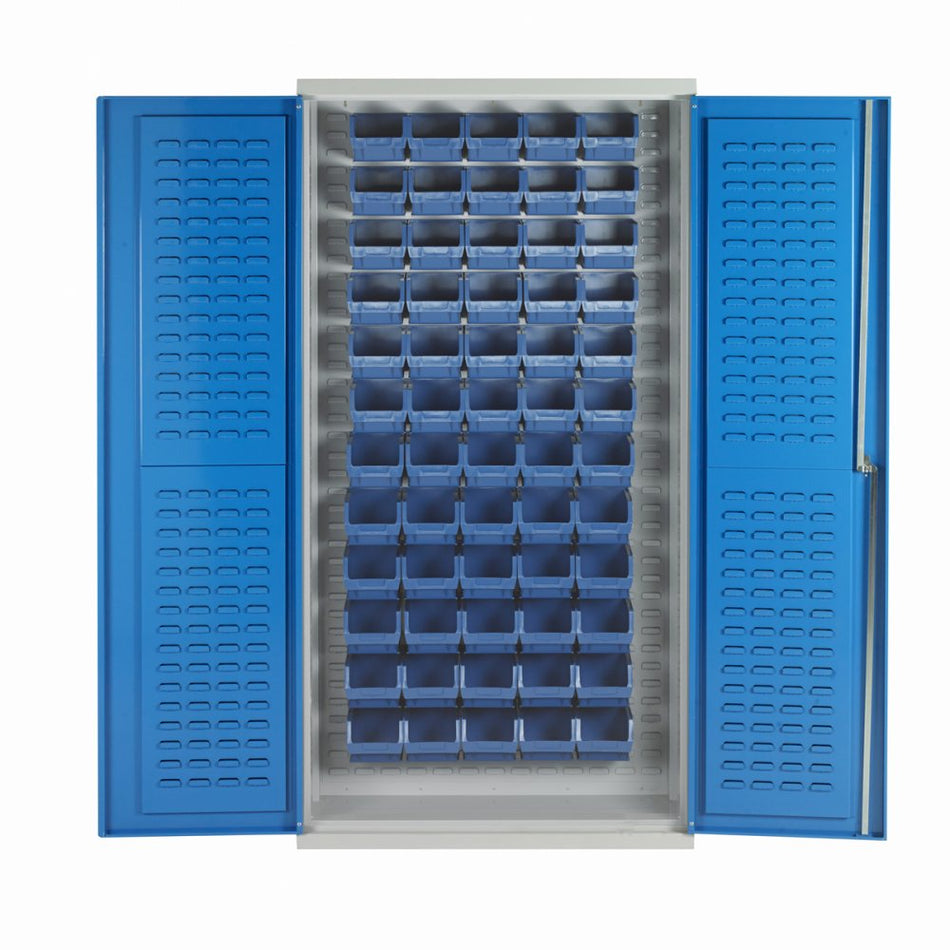 60 Bin Cabinets with Louvre Support