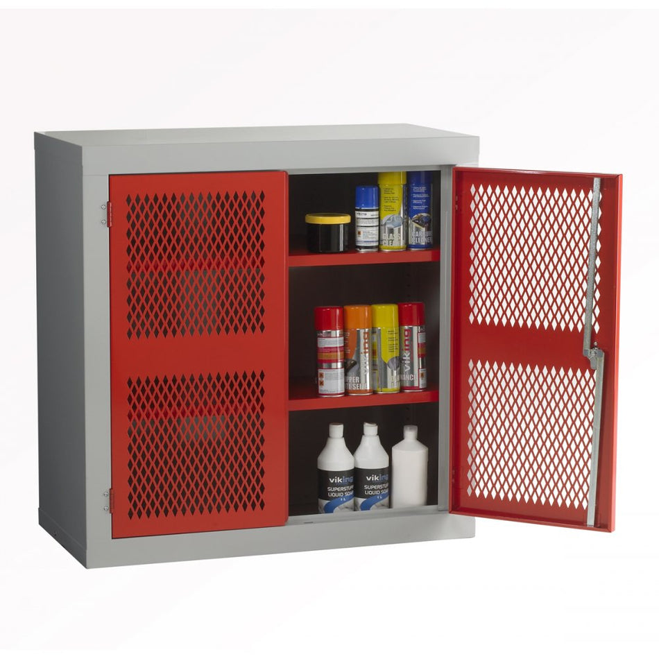 Mesh Door Storage Cabinet 1000h x 915w x 457dmm
