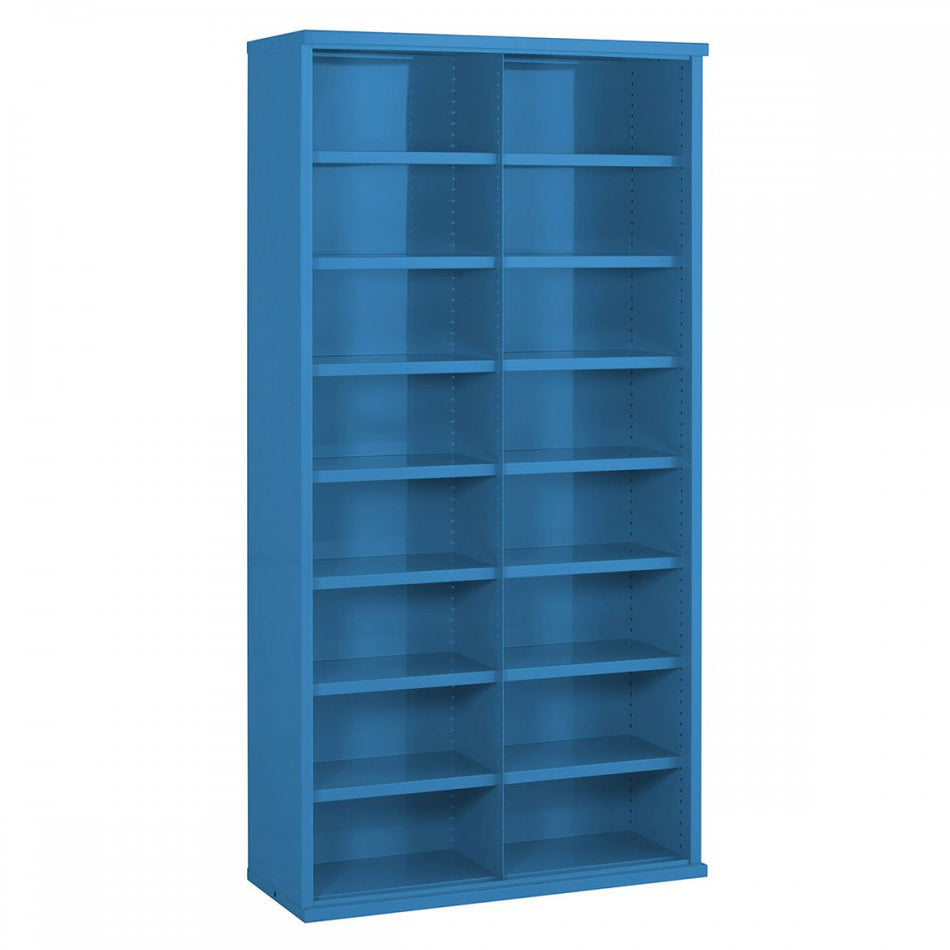16 Steel Bin Storage Cabinet 1820mmH x 460mmD