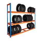 1980mm High Heavy Duty Tyre Racks in 4 Widths