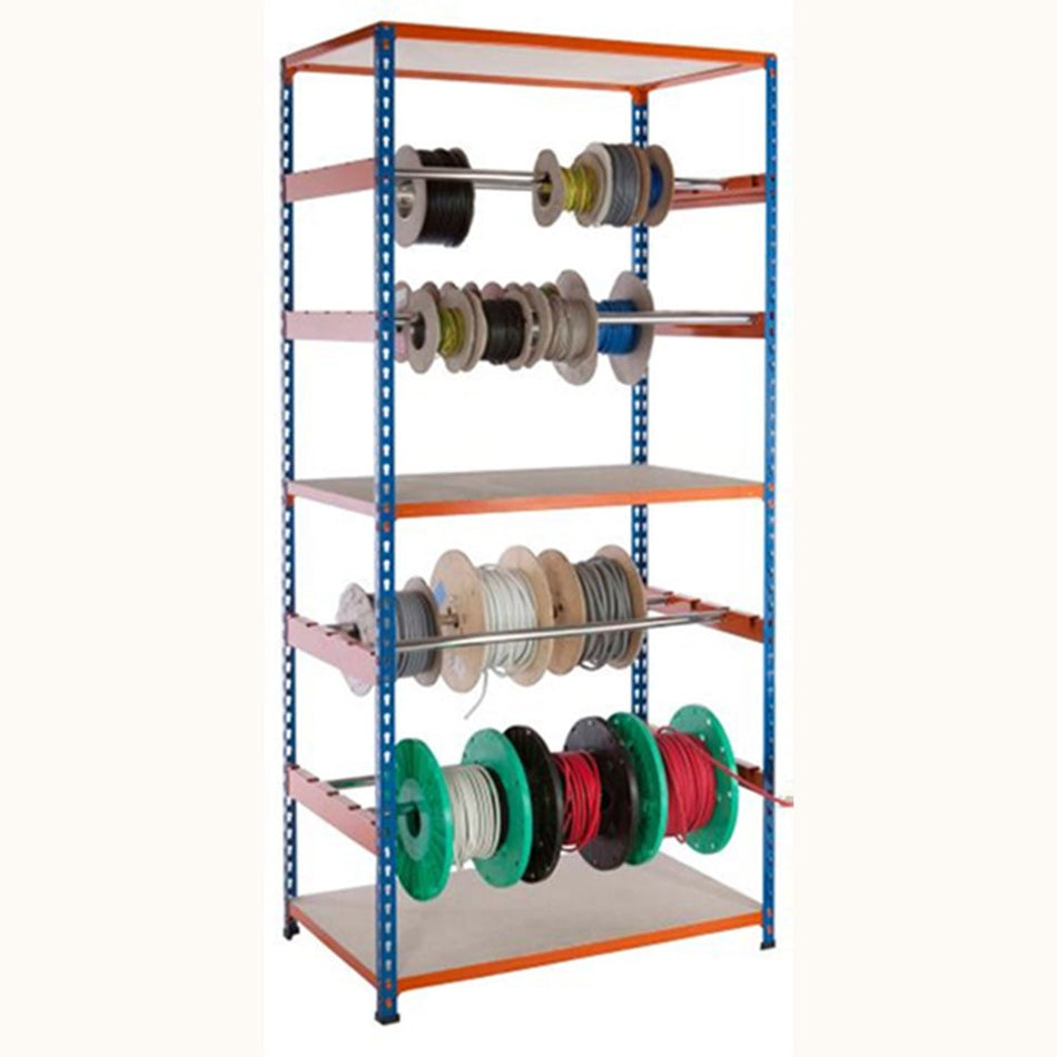 PQ500 Reel Racks - Blue and Orange 1000mm or 1980mm high