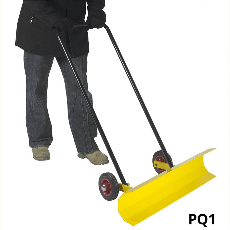 Pedestrian Push Along Snow Ploughs
