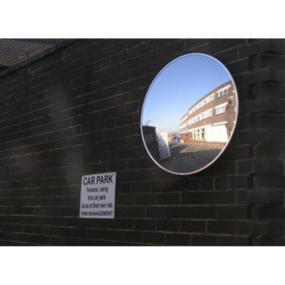 Economy Acrylic Safety Mirror - 400mm Convex for External use