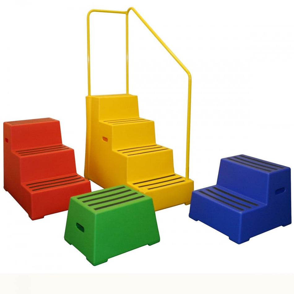 Non Slip Plastic Safety Steps from 1 to 4 Steps