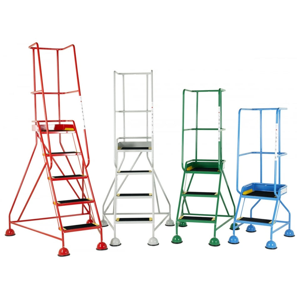 BS Classic Mobile Colour 3 Tread Steps Rubber Treads