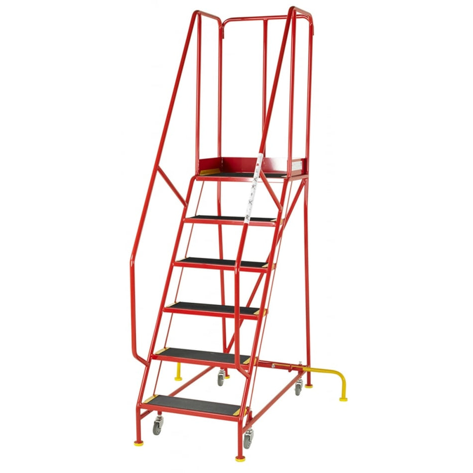BS Premier Commercial 6 Steps with Retracting Castor
