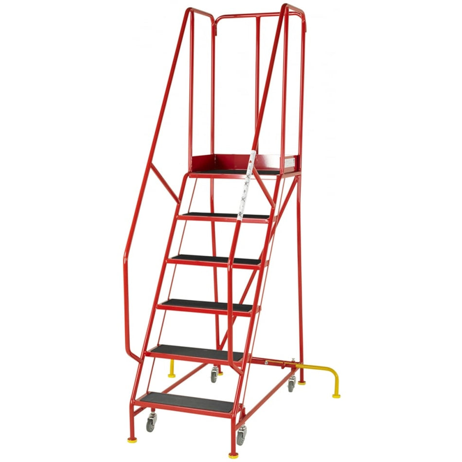 BS Premier Commercial 6 Steps with Retracting Castor
