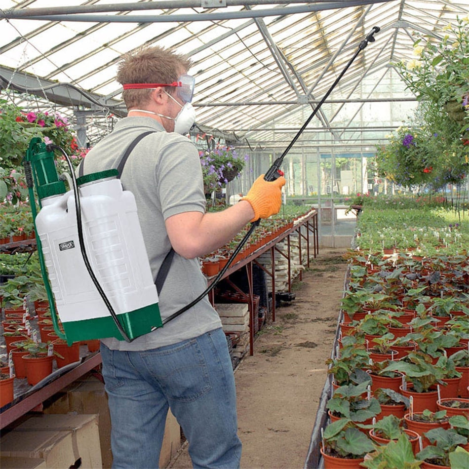 12 Litre Back Pack Garden Sprayer for Water or Chemicals