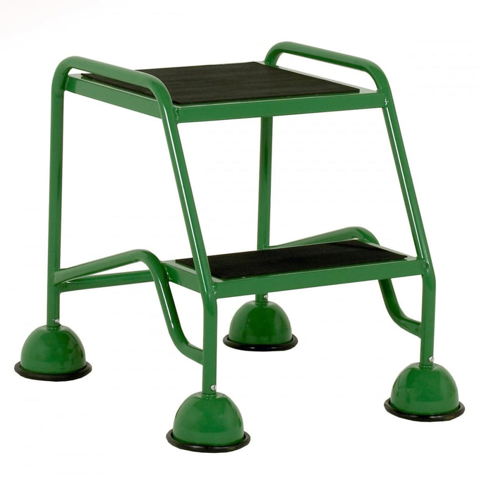 Classic Plus Colour 2 Tread Steps No Handrail Rubber Treads