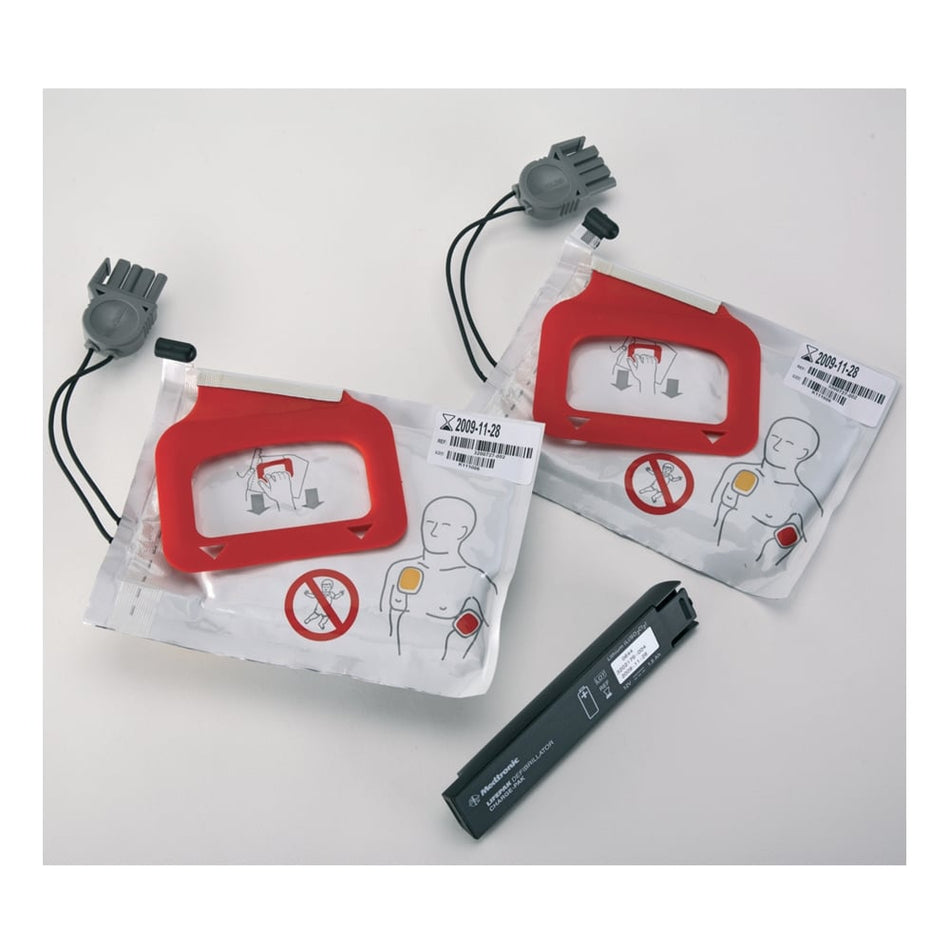 LifePak Defibrillator Charge-Pak Stick + Electrodes
