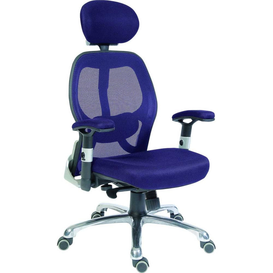 Cobham Mesh Back Blue Executive Chair in Black or Blue