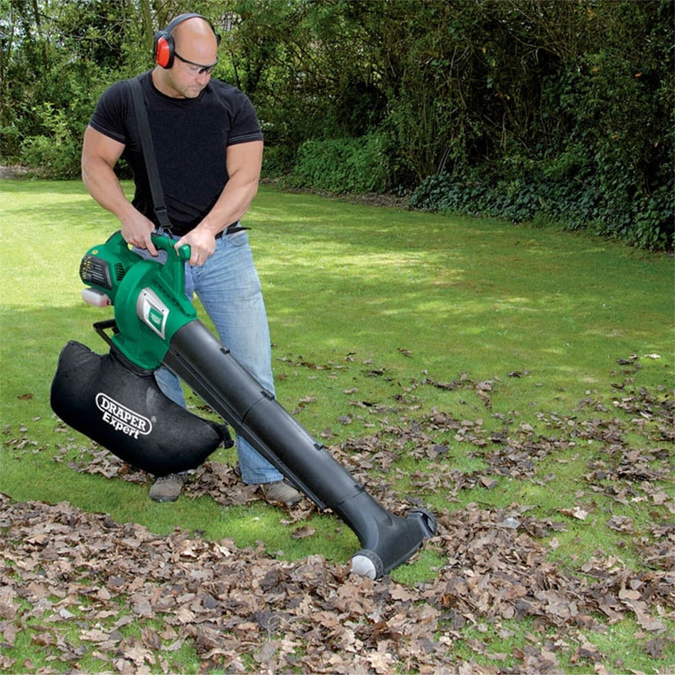 Petrol Vacuum/Blower and Mulcher 30cc Expert