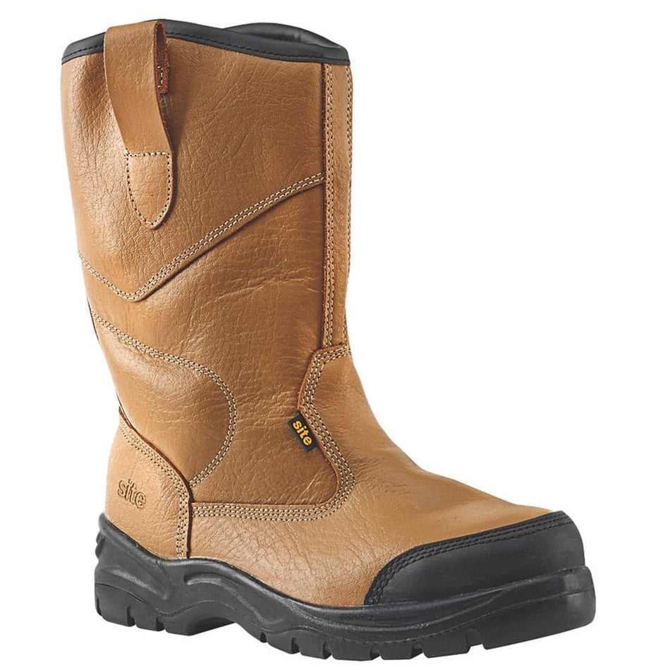 Rigger Insulated Steel Toecap Safety Boot Colour Tan