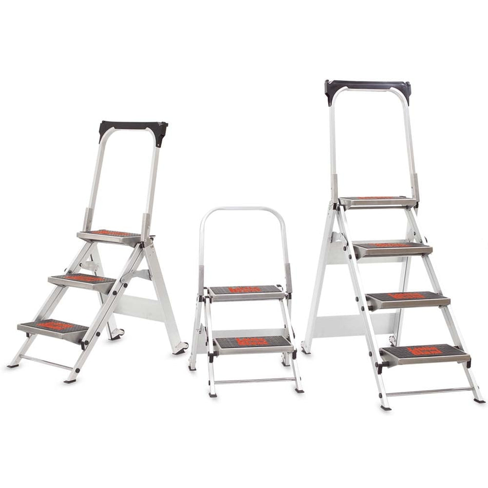 Little Giant Safety Steps Aerospace Grade Aluminium 2, 3 and 4 Treads