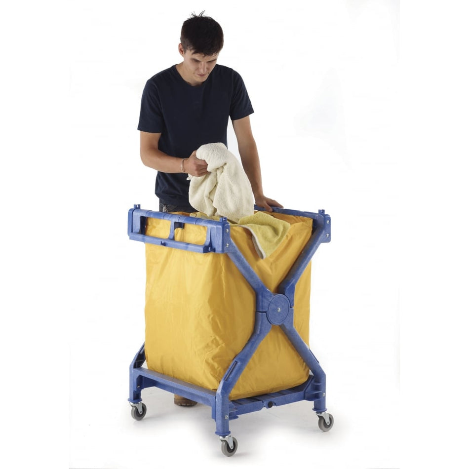 Housekeeping Tough Foldable Laundry Trolley