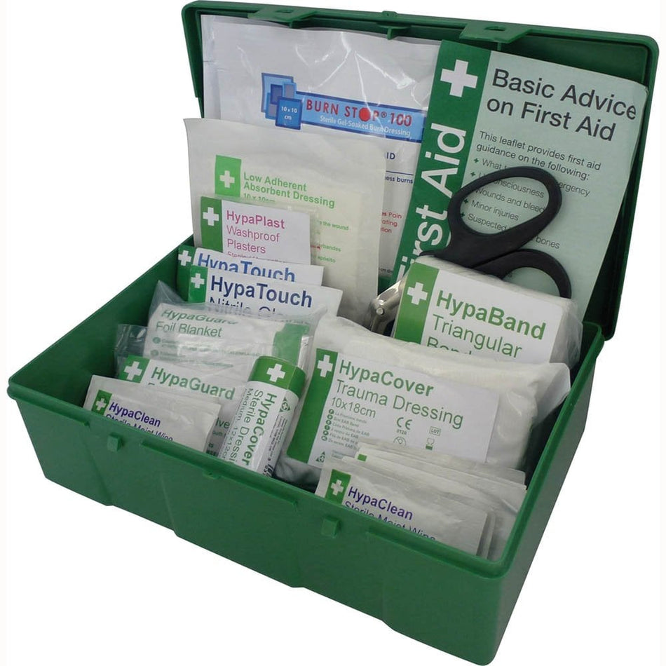 Vehicle First Aid Kit Medium BS 8599-2 Green Case