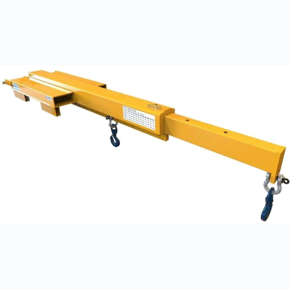 Slim Fork Mounted Jib Crane up to 4.4 tonne capacity