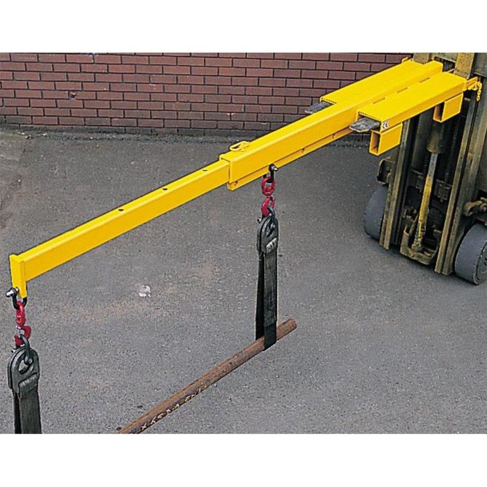 Slim Fork Mounted Jib Crane up to 4.4 tonne capacity