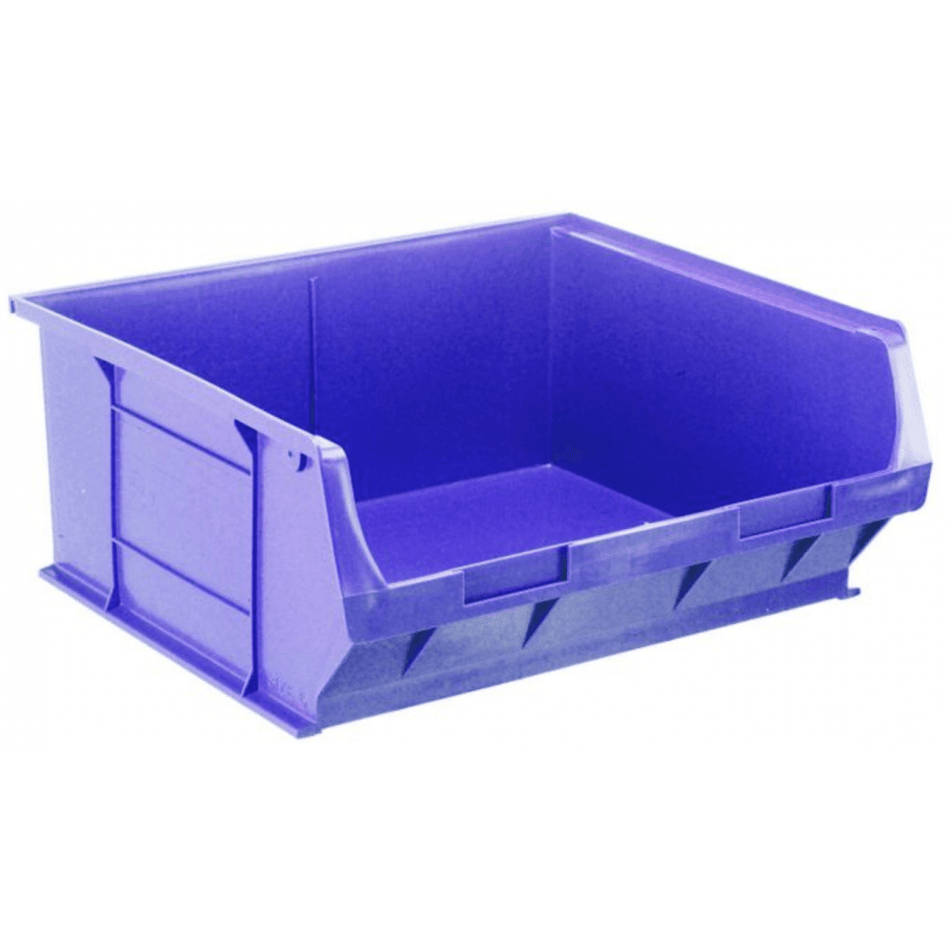 TC6 Tough Polypropylene Small Parts Storage Bins 375 x 420 x 182mm Pack of 5