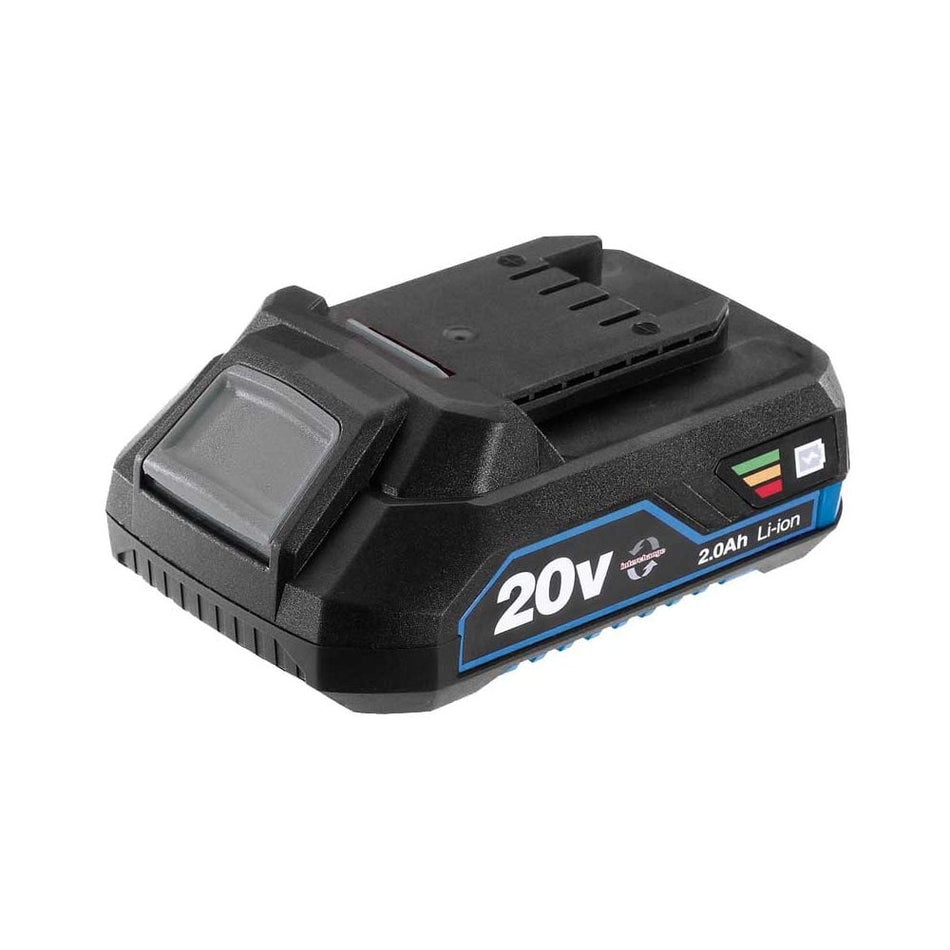 Storm Force 20v Lithium Angle Grinder Kit with 2ah Battery and Charger 115mm