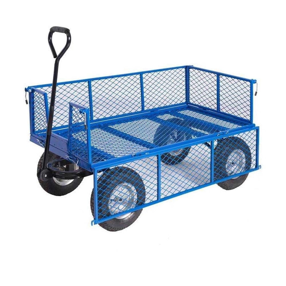 General Purpose Truck with Mesh Sides & Base - 1200 x 600 x 360 400kgs Capacity