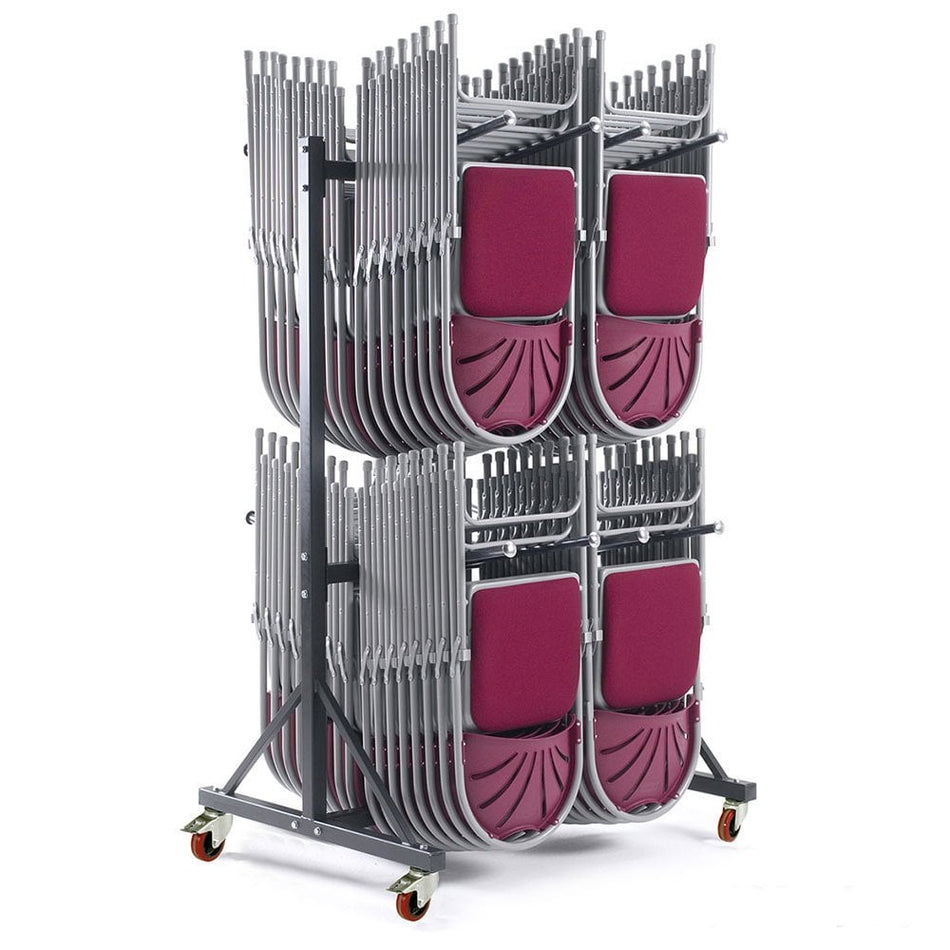 Hanging Chair Storage Trolley - Low & High Level for Folding Chairs