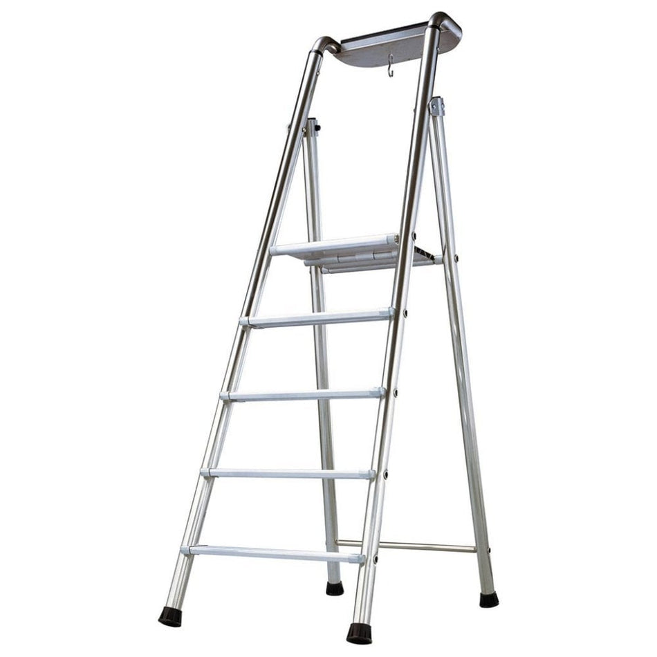 Probat EN131 Professional Oversized Step Ladders 4 to 12 Treads 5yr Warranty