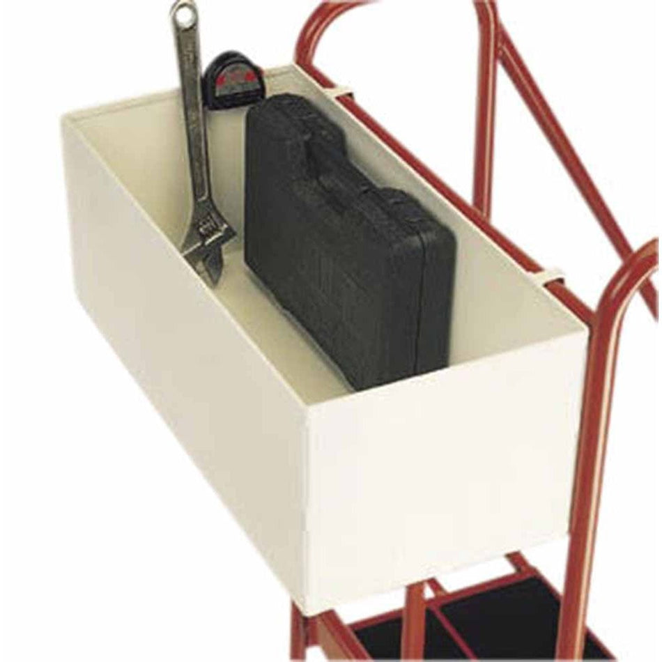 Tool Tray or Wire Basket For Warehouse Mobile Safety Steps